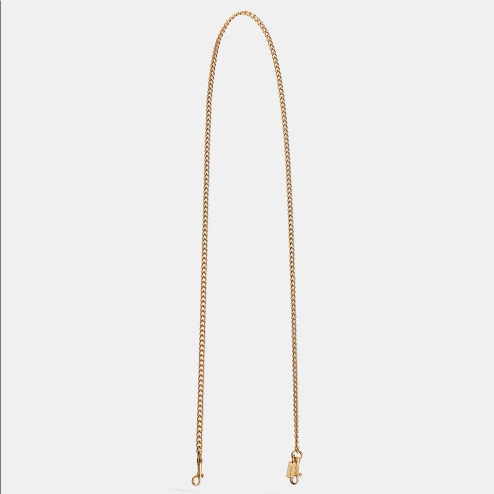 Coach chain strap